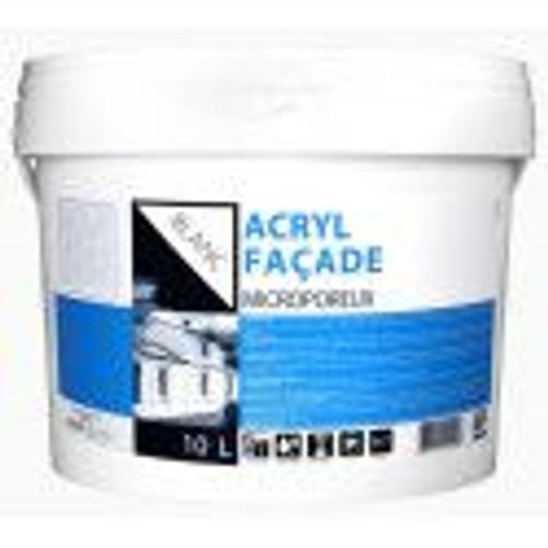 Peinture façade acryl microporeux Batir 1er - Seau 10 l - Blanc