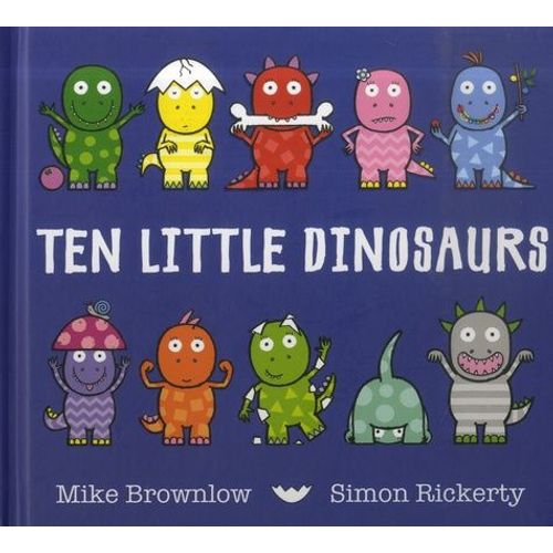 Ten Little Dinosaurs Board Book