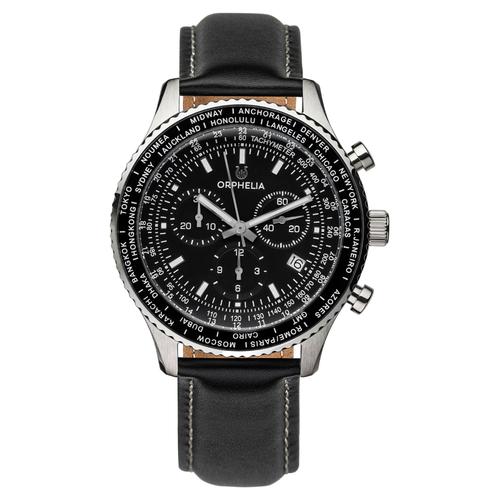 Orphelia Montre Noir Chronographe Hommes Master Or81705