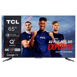 TV 65" TCL 65C69B Pro 4K QLED FALD avec Google TV et Game Master 3.0