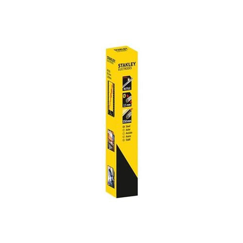 Soudage Stanley - Électrodes Rutiles Trio (50 X 2 Mm, 50 X 2.5 Mm, 30 X 3.25 Mm)