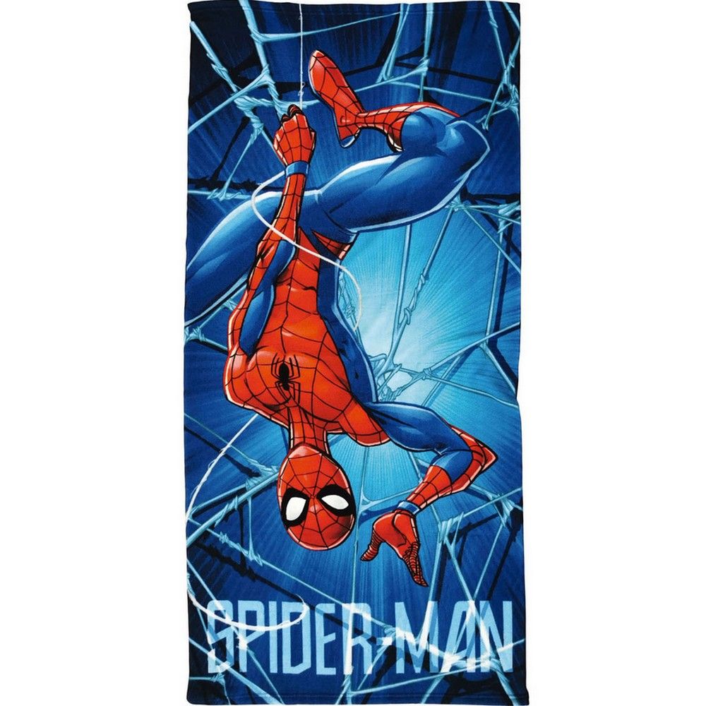 Drap De Bain Spiderman Serviette Plage Piscine Toile