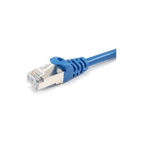 Equip Câble Patch Cat6A S/FTP 2xRJ45 0.50m bleu (SSTP)PIMF