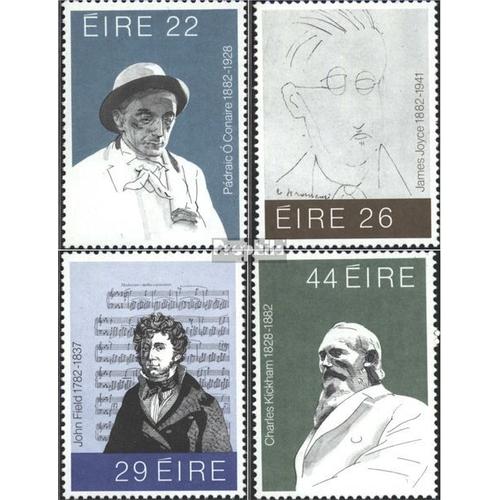 Irlande 468-471 (Complète.Edition.) Neuf Avec Gomme Originale 1982 Ecrivains Et Musiciens