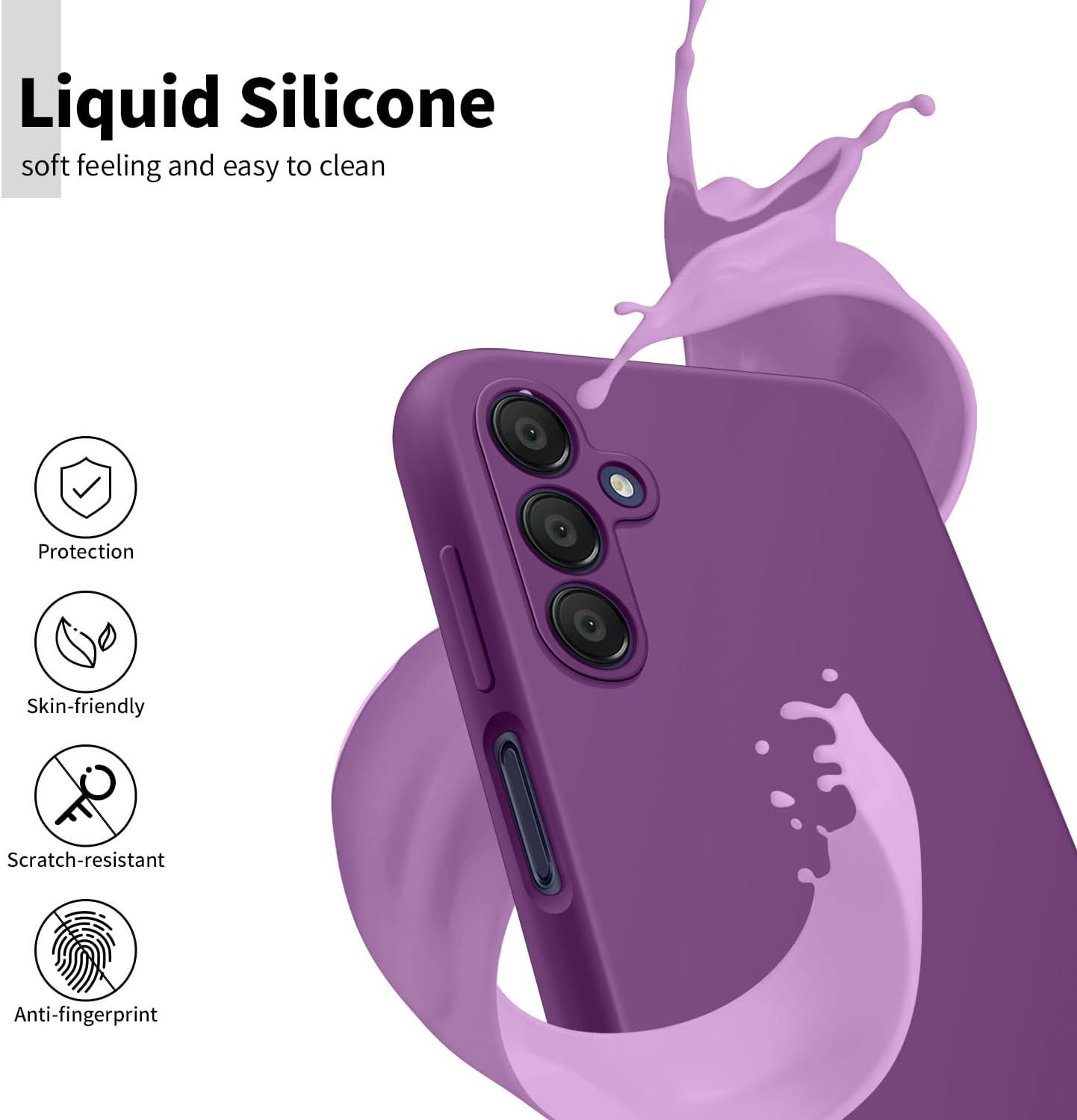 Coque Pour Samsung Galaxy A15, Coque Samsung A15 5g, Housse ... - 4