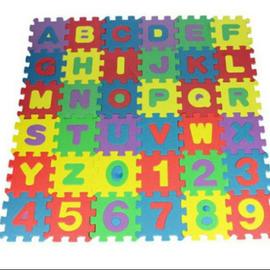 12 Pcs Dalles Mousse Doux Tapis pour Enfants Bébé Puzzle Tapis en
