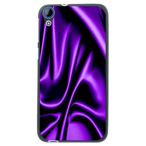 Coque Souple Pour Htc Desire 626 Avec Impression Motifs Soie Drapée Mauve