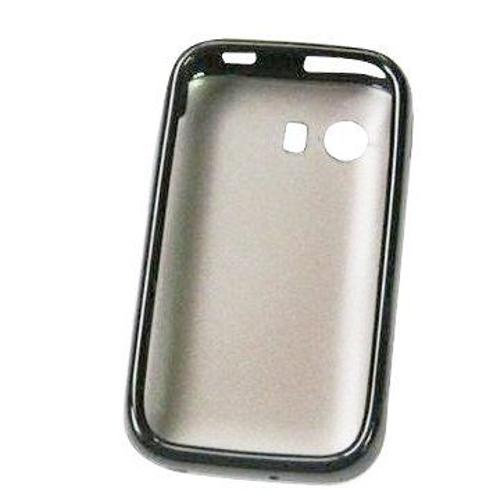 Housse Coque Bimatière Noire Samsung Galaxy Y S5360