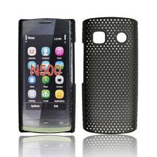 Coque Sport Perforée Noire Mesh Pour Nokia 500