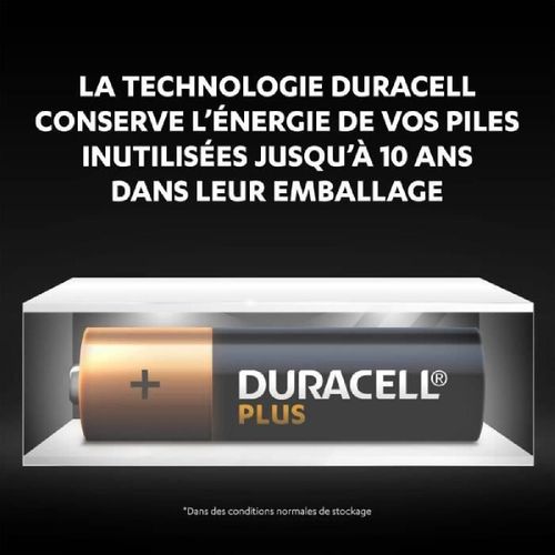 DURACELL Piles Plus 100% AA x12