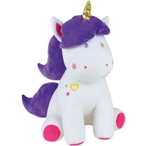 Licorne Peluche +/- 48cm