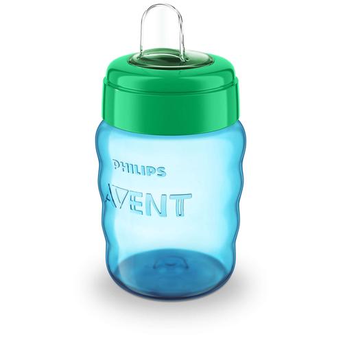 Baby Cup With Soft Mouthpiece Blue 260 Ml 