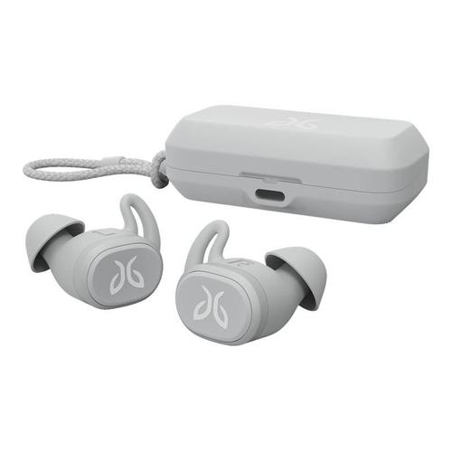 Jaybird Vista 2 - Écouteurs sans fil avec micro - intra-auriculaire - Bluetooth - Suppresseur de bruit actif - isolation acoustique - gris nimbus