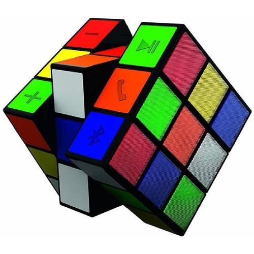 Bigben Interactive Rubik's - Enceinte sans fil Bluetooth - Jaune