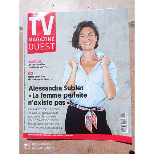 Tv Magazine Ouest 1794 : Interview D'alessandra Sublet