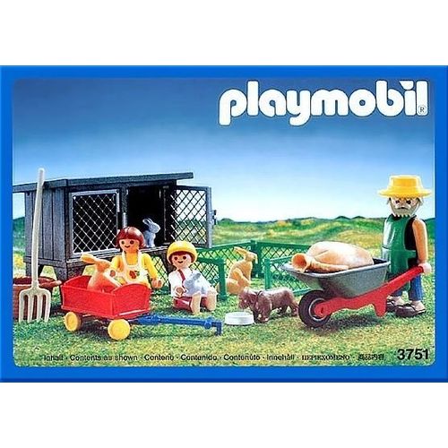 Playmobil 3751 - Enclos À Lapins