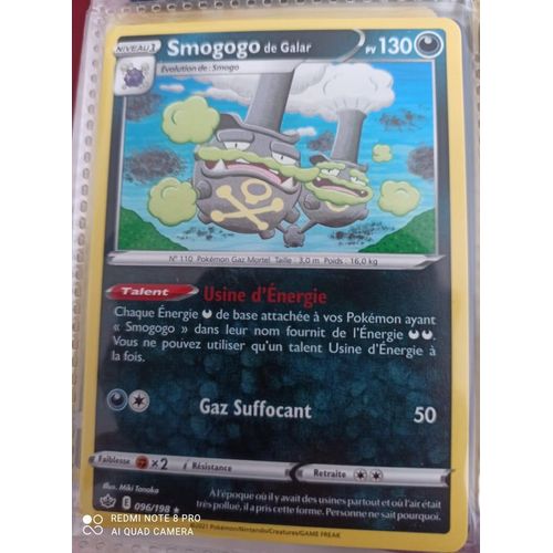 Smogogo De Galar 96/198 Epée Bouclier Règne De Glace