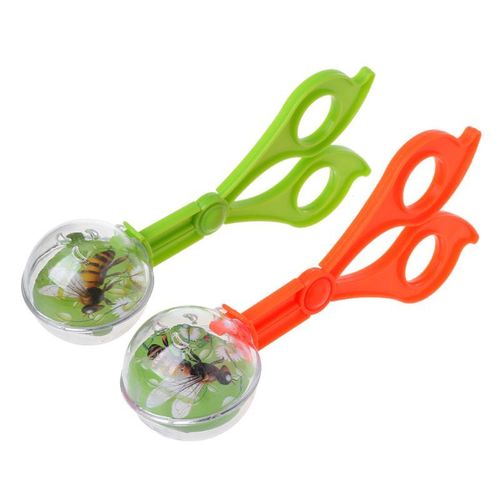 En Plastique Insecte Catcher Ciseaux Pinces Brucelles Pour Enfants Enfants Jouet Pratique