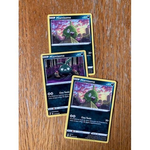 (1300) 3x Miamiasme (Pokemon)