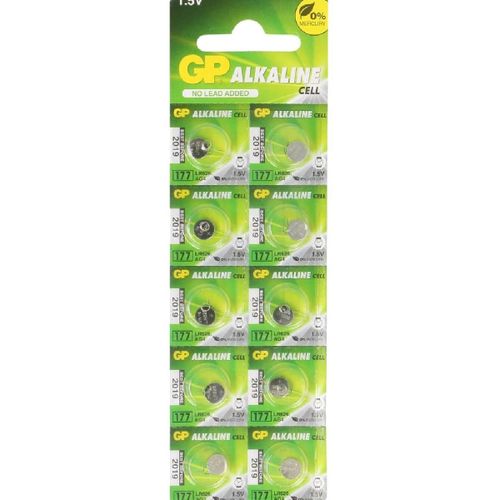 10x Piles LR626 R626 SR66 AG4 1.5V