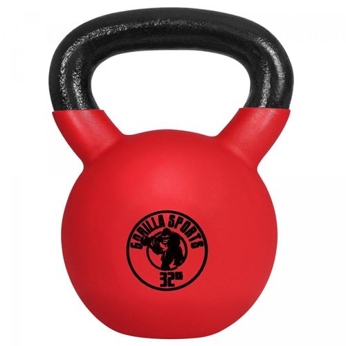 Gorilla Sports - Kettlebell Avec Revêtement Néoprène - De 2 Kg À 32 Kg - Poids : 32 Kg