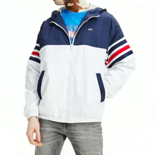 Veste Tommy Jeans Color Blocked Zip Homme Bleu