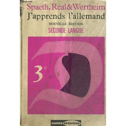 J Apprend L Allemand - Seconde Langue, 3e