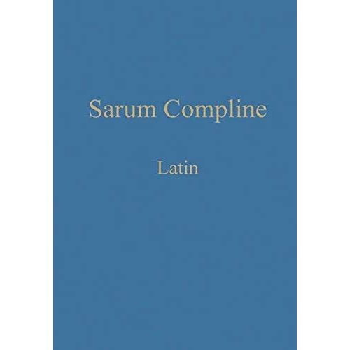 Sarum Compline
