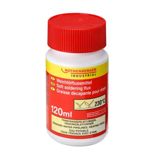 Graisse décapante pour étain 120 ml ROTHENBERGER