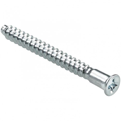 Lot de 8 vis assemblage acier zingué HETTICH, l.50 mm