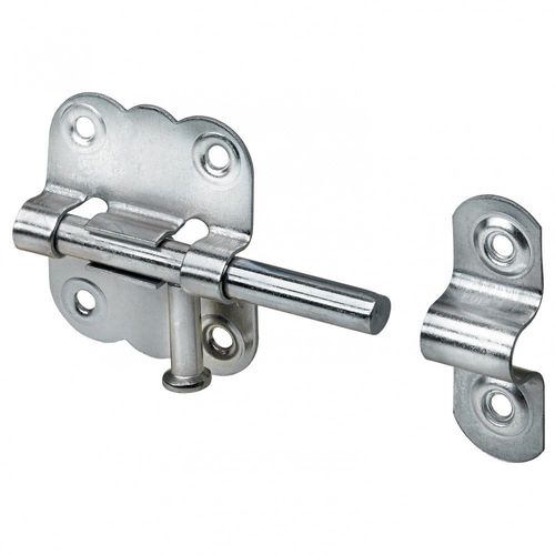 Verrou à poussoir acier HETTICH, L.33 x l.35 mm