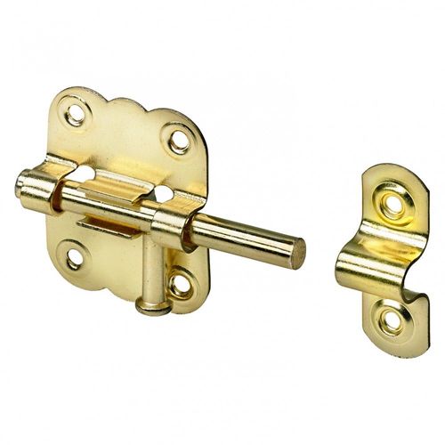 Verrou à poussoir acier HETTICH, L.33 x l.35 mm