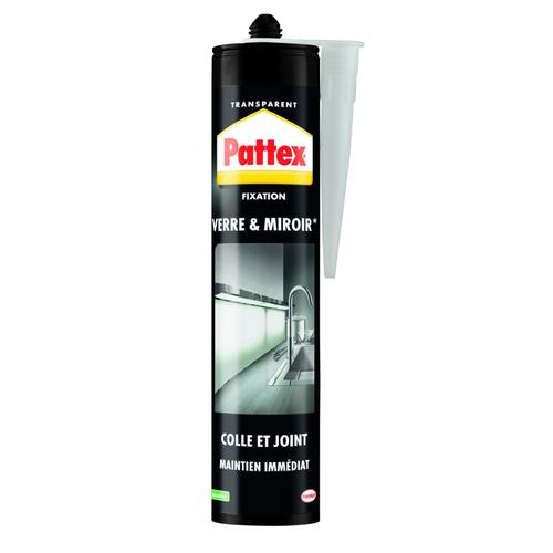 Colle mastic Fixation verre PATTEX, 300 g