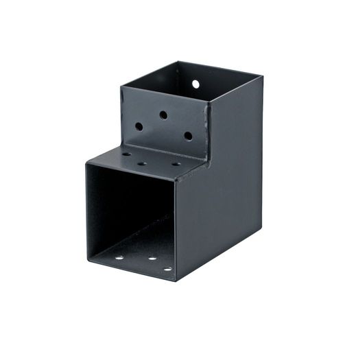 Connecteur L angle 90° pour poteau bois , H.9 x P.9 cm