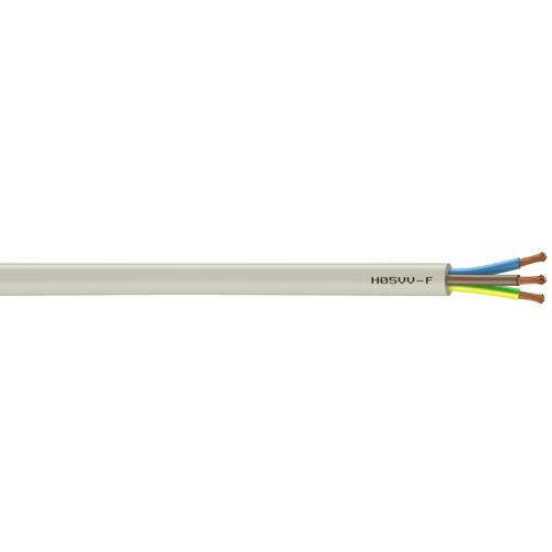 Câble électrique 3 G 2.5 mm² ho5vvf L.50 m, blanc