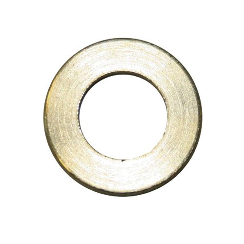 Lot de 4 rondelles laiton brut, H.2 x L.25 x P.25 mm