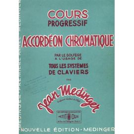 Cours Progressif - Accordéon Chromatique