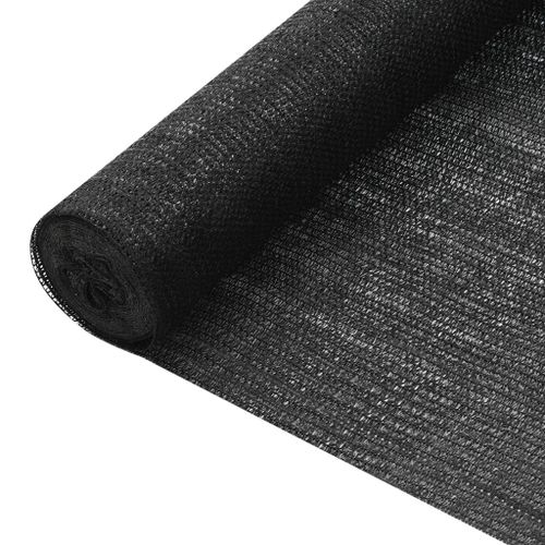 Vidaxl Filet Brise-Vue Noir 1,2x10 M Pehd 75 G/M²