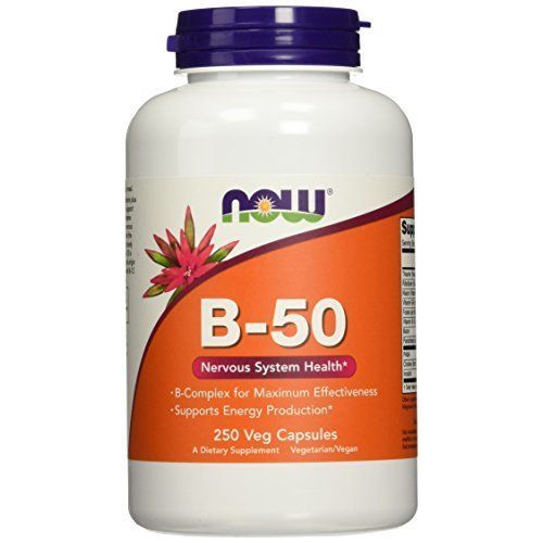 Vitamin B-50 With 250 Veggie Capsules 