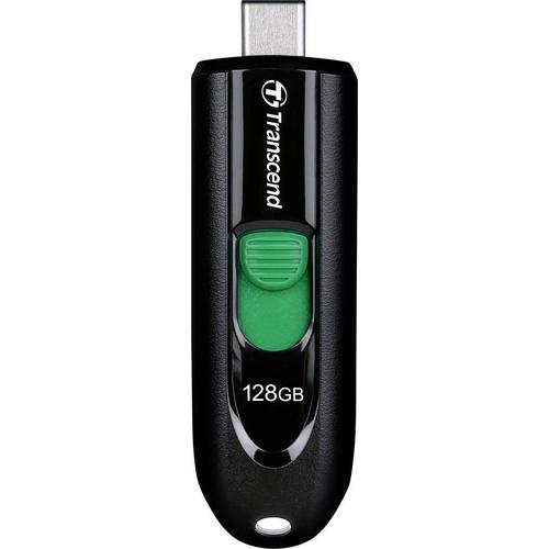 Transcend JetFlash 790C - Clé USB - 128 Go - USB-C 3.2 Gen 1 - noir