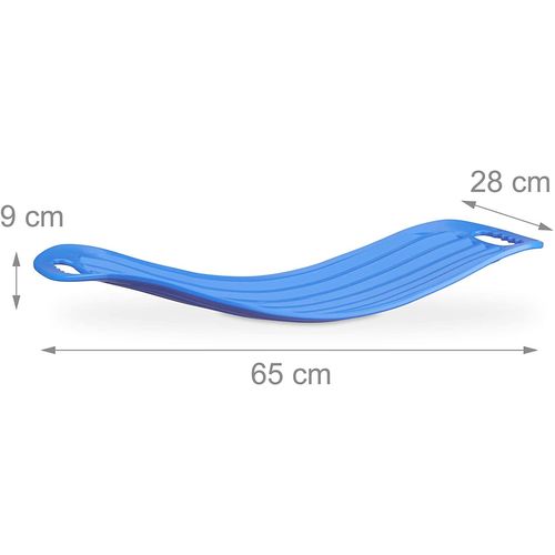 Twist Board Planche D'équilibre Maniable Pour Entraînement Complet Du Corps Planche D'entraînement Xl Résistante Jusqu'à 150 Kg Bleu Helloshop26 13_0002911/3