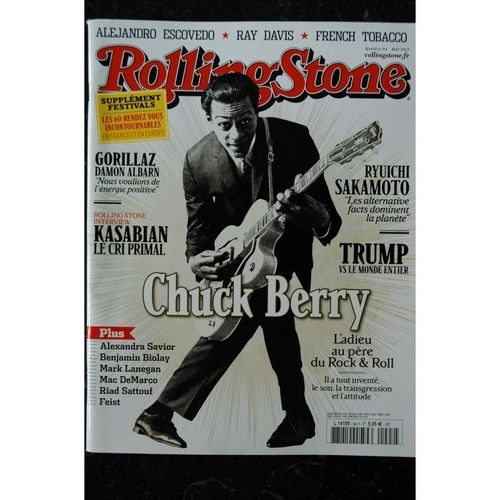 Rolling Stone 2017 05 Cover Chuck Berry Alejandro Escovedo Ray Davis