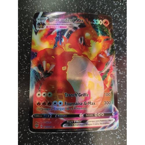 Carte Pokemon Dracaufeu Vmax