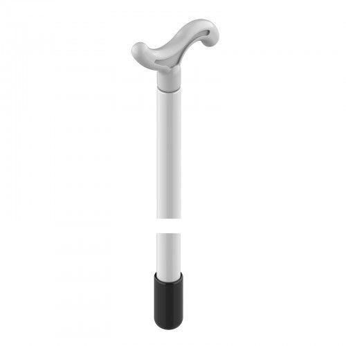 Canne pour volet roulant - longueur 1,50 m - aluminium gris TIRARD