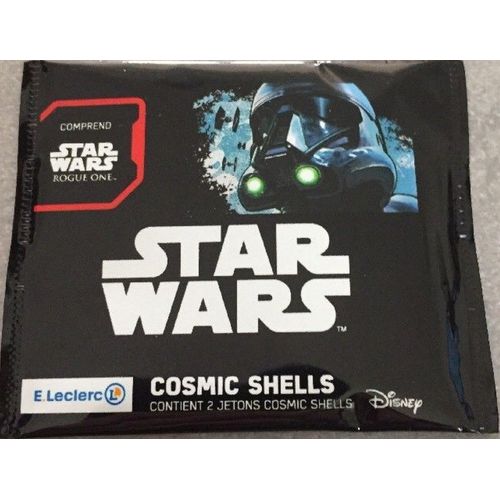Star Wars - Cosmic Shells - Lot De 25 Pochettes De 2 Jetons