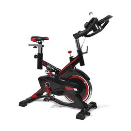 Boudech - Bold 1600 Spinning Bike Avec Volant D'inertie À Résistance Magnétique De 16 Kg, Écran Lcd, Logiciel De Suivi Et Support Pour Tablette.