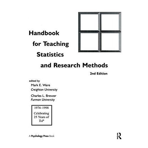 Handbook For Teaching Statistics And Research Methods