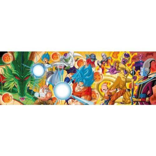 Puzzle Adulte Panorama : Dragon Ball Et Les Boules De Cristal - 1000 Pieces - Collection Manga - Piccolo - Krilin - Sangoku