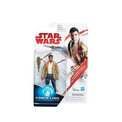 Star Wars Force Link 2.0 : Finn Resistance Fighter - Figurine 9.5 Cm - Personnage Disney - Nouveaute