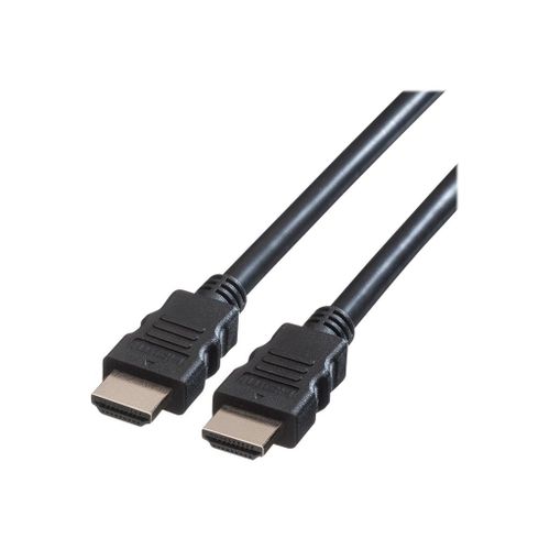 Roline HDMI High Speed Cable - Câble HDMI - HDMI mâle pour HDMI mâle - 20 m - blindé - noir